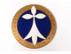 Plate of grille Badge insignia Club Automobile Armoricain Morbihan XXème