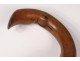 Cane old carved wood Popular Art antqiue french cane XIXth century