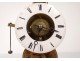 Small clock skeleton gilt brass wood clock clock french clock XIXth century