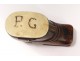 Snuffbox shoe shoe wood carved Popular Art snuffbox XIX