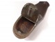 Big Snuffbox Shoe Wooden Clog Sculpted Art Popular Snuffbox XIX