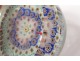 Sulfur paperweight crystal Baccarat millefiori flowers paperweight XIXth