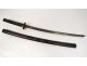 Saber Wakizashi blade shinogi zukuri fuchi signed Soten samurai Japan XVII XVIIIth
