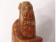 Sculpture subject bacon stone character wise man Taoist China XXth c.