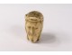 Carved Rosary Rosary Head Christ Vanity Memento Mori Rosary XIX