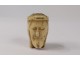 Carved Rosary Rosary Head Christ Vanity Memento Mori Rosary XIX