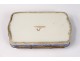 Box of porcelain christian chantilly Samson flowers insects XXth
