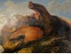 HST Painting Still Life with Lobster eighteenth boar Peacock