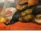 HST Painting Still Life with Lobster eighteenth boar Peacock