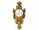 Large cartel of Louis XVI gilded bronze appliqué Maison Marnyhac 90cm XIXth