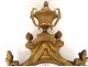 Large cartel of Louis XVI gilded bronze appliqué Maison Marnyhac 90cm XIXth