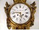 Large cartel of Louis XVI gilded bronze appliqué Maison Marnyhac 90cm XIXth