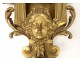 Large cartel of Louis XVI gilded bronze appliqué Maison Marnyhac 90cm XIXth