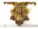 Large cartel of Louis XVI gilded bronze appliqué Maison Marnyhac 90cm XIXth