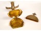 Carrier wafers solid silver monstrance travel Minerva twentieth