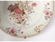 Pair dishes hollow porcelain Company Indes family pink butterfly XVIII