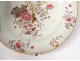 Pair dishes hollow porcelain Company Indes family pink butterfly XVIII