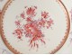 Pair dishes porcelain dishes Company Indes family pink flowers eighteenth
