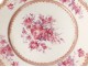 Pair dishes porcelain dishes Company Indes family pink flowers eighteenth