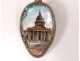 Sterling silver enamelled spoon Empereur Napoléon Ier blazon Paris XXème